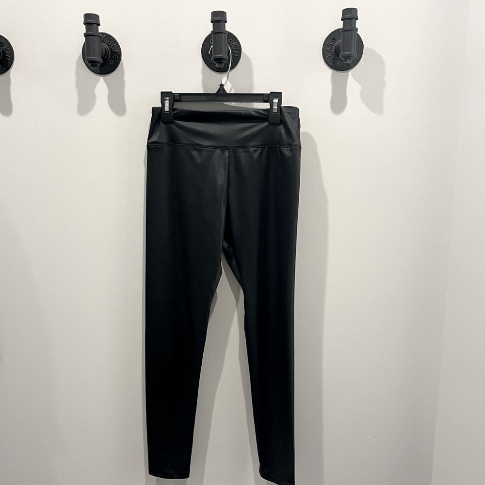 Women’s black sheen leggings size small Wild Fable brand.